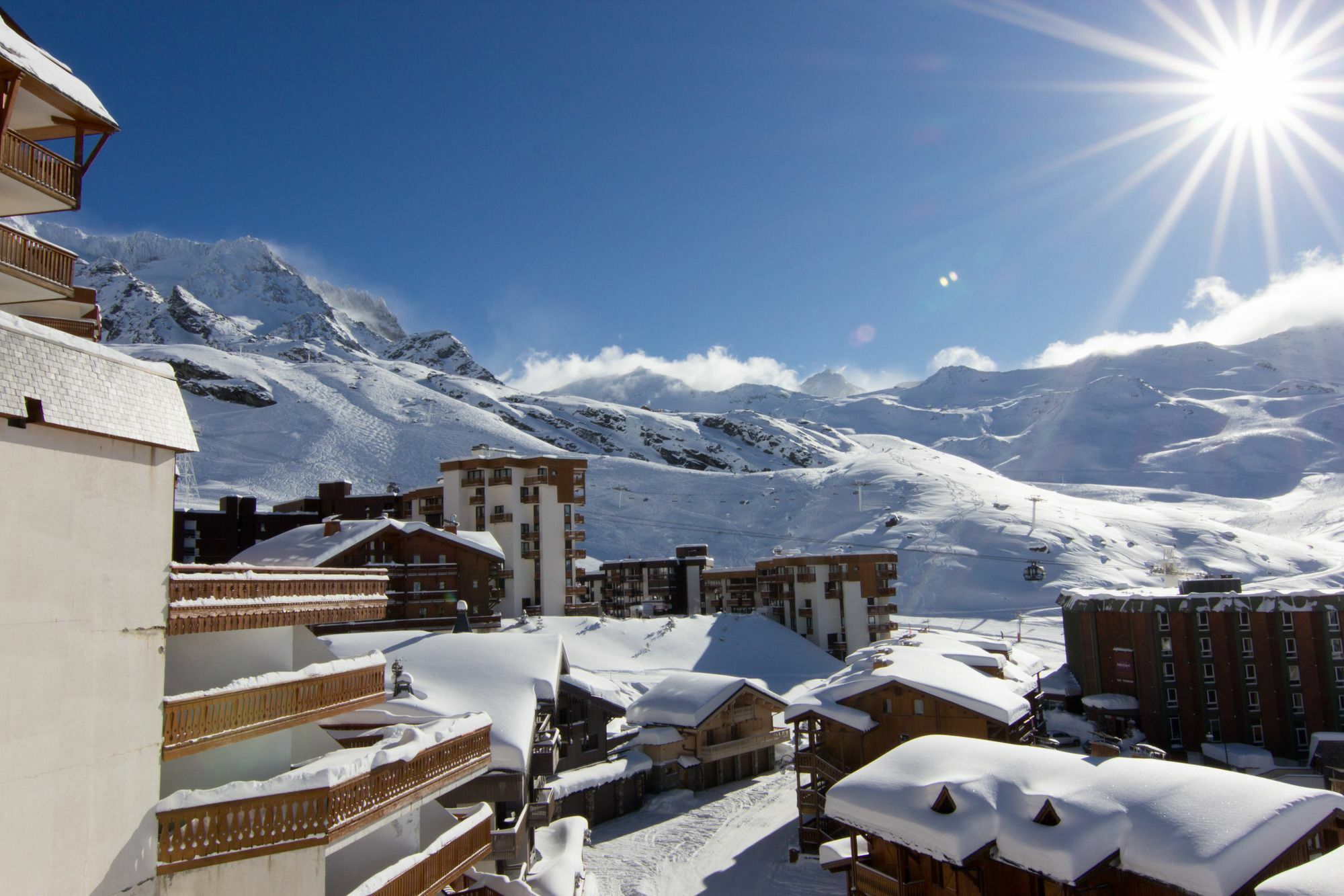 Hotel 3 Vallees Val Thorens Exteriör bild